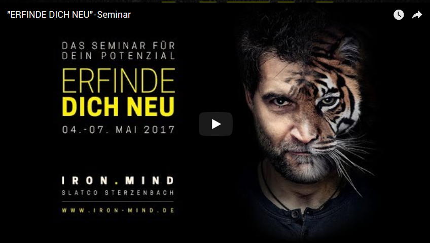 Erfinde dich neu Seminar Trailer Slatco Sterzenbach