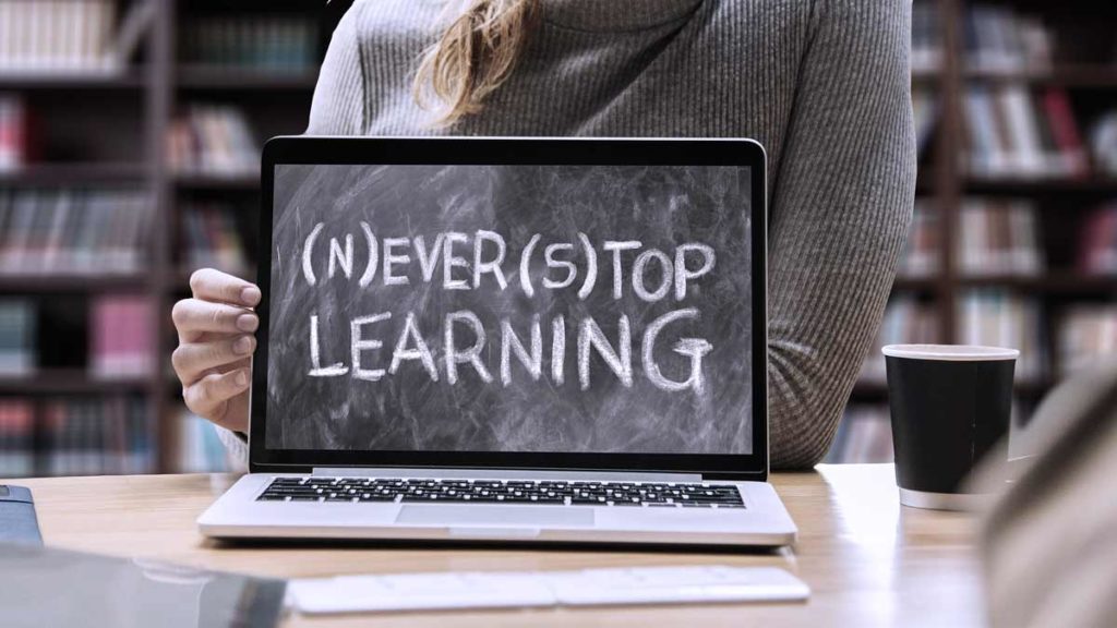 Never stop learning. Lerne wie du selbst Medien gestalten kannst.